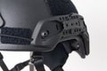 Advanced Combat Helment ACH Close Up Detail isolated on a white background