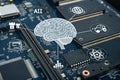 AI, Data Mining, and Neural Networks in Modern Computing and Technology Concepts Royalty Free Stock Photo
