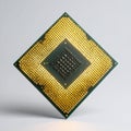 Advanced CPU Microprocessor Technology Royalty Free Stock Photo