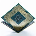 Advanced CPU Microprocessor Technology Royalty Free Stock Photo