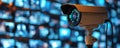Advanced Cybersecurity Monitoring System Real-time Threat Detection with Animated Binary Code Scanning Protecting your network