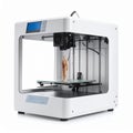 Advanced 3D Printer Creating a Prototype Model Royalty Free Stock Photo