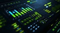 Advanced Data Analysis Tool with Colorful Visual Displays