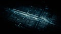 Data Matrix Nexus Advanced Simulation UI Background Royalty Free Stock Photo