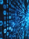 Advanced Digital Display - Data Visualization Concept Royalty Free Stock Photo