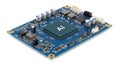 Advanced embedded development board with ai processor and multiple connectivity interfaces Royalty Free Stock Photo