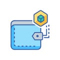 Advanced Blockchain Wallet Icon