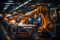 Advanced IIoT: Industrial Robot Arm Seamlessly Integrated in Modern Factory Network