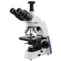 Advanced laboratory microscope isolated on white background Royalty Free Stock Photo