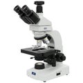Advanced laboratory microscope with multiple lens options Royalty Free Stock Photo