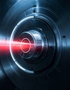 Advanced Laser Technology in Precision Engineering Royalty Free Stock Photo
