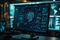 Advanced malware detection on screen highlighting antivirus efforts to secure against sophisticated cyber attacks