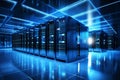 Advanced network server and efficient data storage system in a modern technology setup