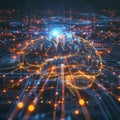 Advanced Neural Network Computer Brain in High-Speed Data Processing