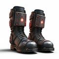 Advanced Power Armor Boots Royalty Free Stock Photo