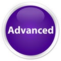 Advanced premium purple round button
