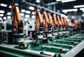 Advanced printed circuit board with components electronics Assembly Line