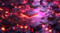 Advanced Quantum Computer Chips in a High Fidelity Simulation of Data Processing