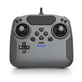 Advanced remote controller for drones and quadcopters with dual joysticks and multiple buttons Royalty Free Stock Photo