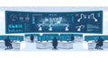 Advanced Robotics Control Center with Multiple Operators Monitoring Automated Machinery Royalty Free Stock Photo