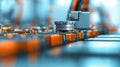 Advanced Robots Assembling Components in Industry