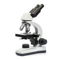 Advanced scientific microscope isolated on white background for research and analysis, Ai Generated Royalty Free Stock Photo