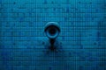 Advanced security setup with multi-factor authentication ensures secure network access, using digital encryption and video technol