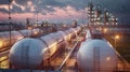 Advanced Storage of LPG Gas in Horizontal Tanks and Pipeline Systems