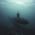 Advanced Submarine Technology and Underwater Innovations Royalty Free Stock Photo