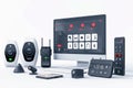 Advanced surveillance planning integrates CCTV with wireless, distant controls for secure, technology-driven monitoring systems.