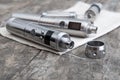 Advanced vaping device Royalty Free Stock Photo