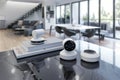 Advanced wireless protocols integrate smart cameras and CCTV with lighting in a reliable network for enhanced home surveillance.