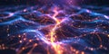 Advancements in Technology: Visualizing a Quantum Computing Grid with Artificial Neurons and