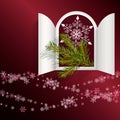 Advent Calendar Doors opening Royalty Free Stock Photo