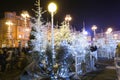 Advent decoration on Jelacic Square