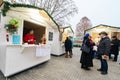 Advent shops in Vukovar.