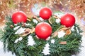 Advent wreath Royalty Free Stock Photo