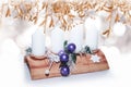 Advent wreath Royalty Free Stock Photo