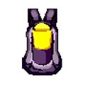 adventure hiking backpack game pixel art vector illustration