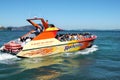 An adventure Speedboat ride in San Francisco bay