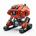 Adventure-themed Search And Rescue Robot Photorealistic 3d Rendering
