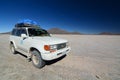 Adventure trip. Chiguana salt flat. Potosi department. Bolivia