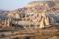 Adventure in Turkey tourist destination Cappadocia red valley