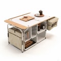 Adventurecore Hutch Table: Compact, Stylish, And Perfect For Camping