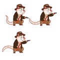 Adventurer Rat Animation Sprite