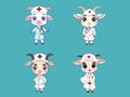 Adventures of a Cartoon Goat in Nurse Attire