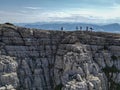 The adventures of a group of mountaineers doing sports activities in the high Taurus Mountains and the wonderful summit views