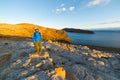 Adventures on Island of the Sun, Titicaca Lake, Bolivia Royalty Free Stock Photo