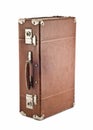 Adventures and travel - old-fashioned trunk Royalty Free Stock Photo