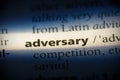 Adversary Royalty Free Stock Photo